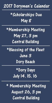 Dorymen Calendar
